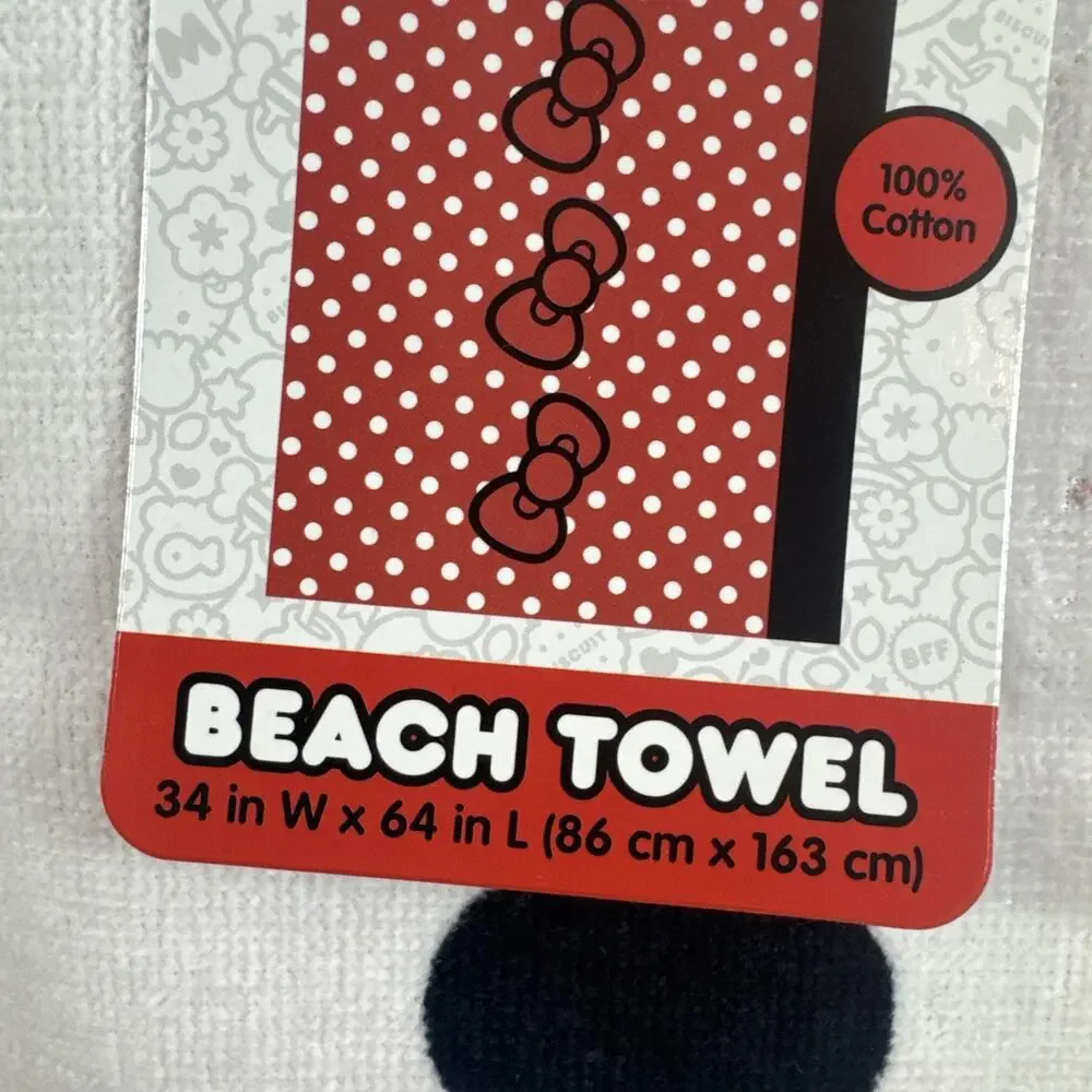 Hello Kitty Beach Pool XLG Towel/ Perfect Bath Towel - 34 